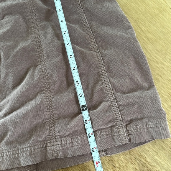 Free People Brown Corduroy Mini Skirt - {8} - Picture 8 of 9